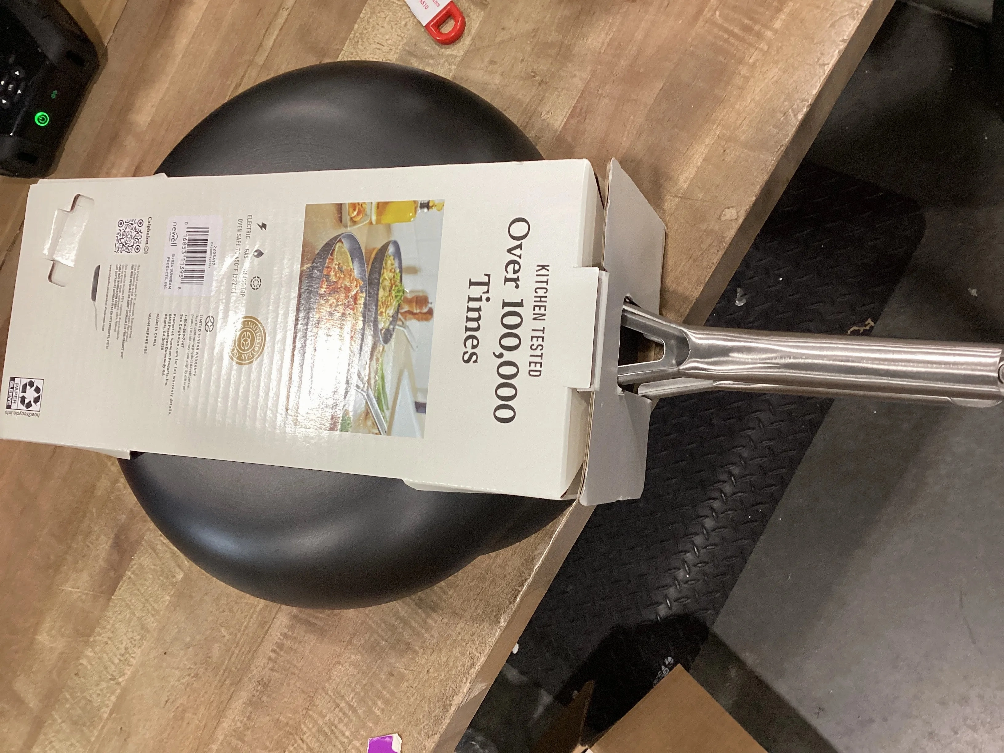 10" and 12" Hard Anodized Aluminum Nonstick Fry Pan