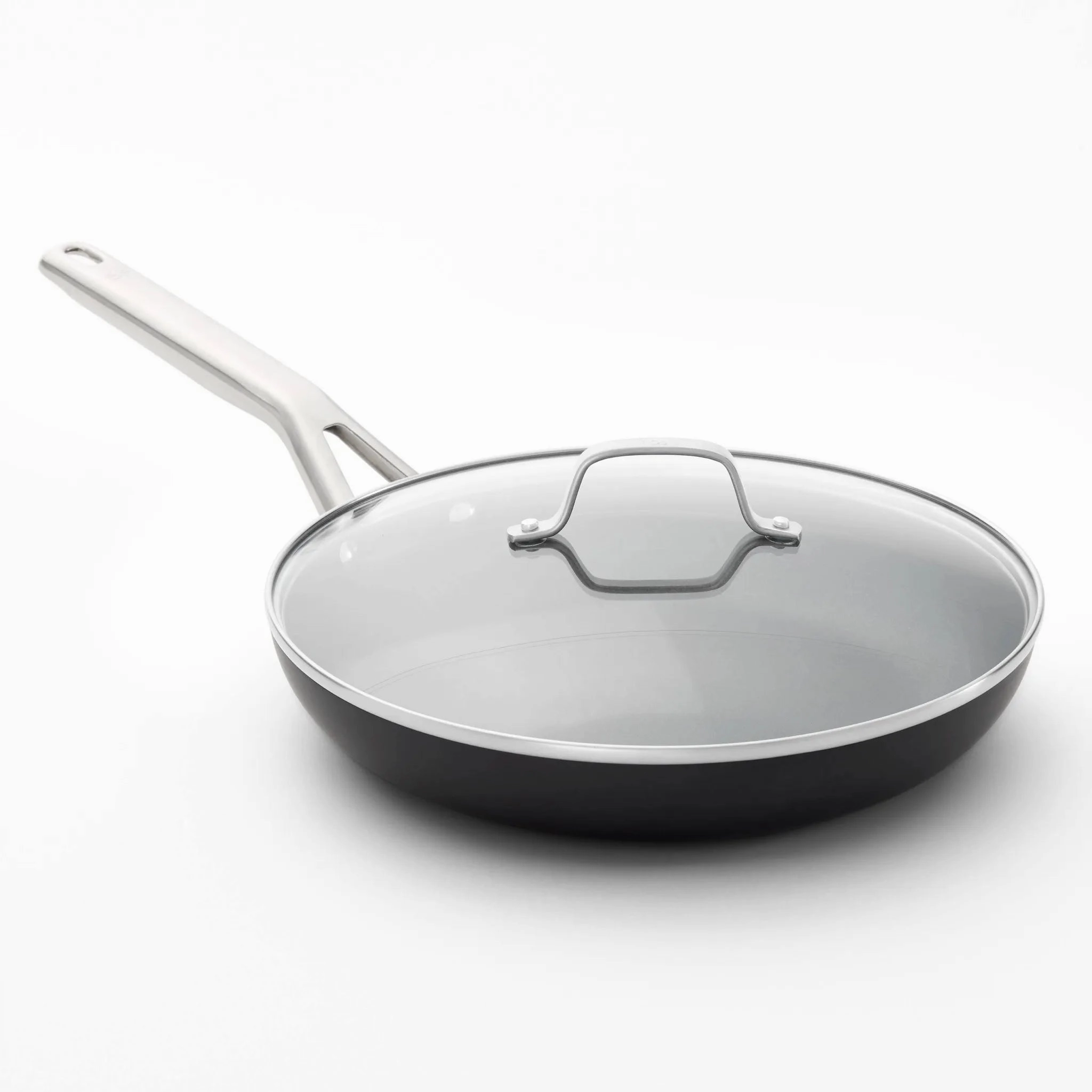 10" Hard Anodized Nonstick Fry Pan with Lid