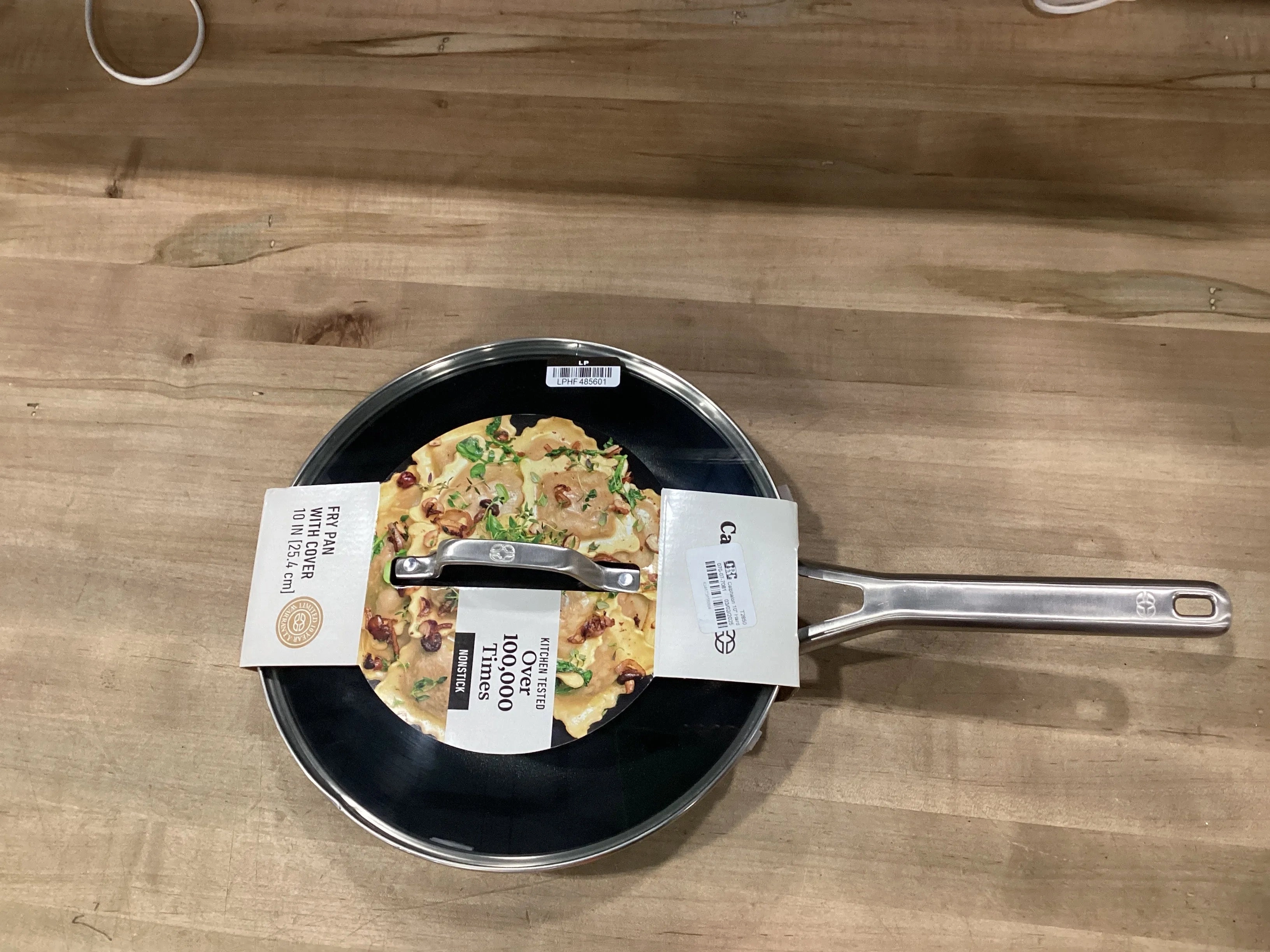 10" Hard Anodized Nonstick Fry Pan with Lid