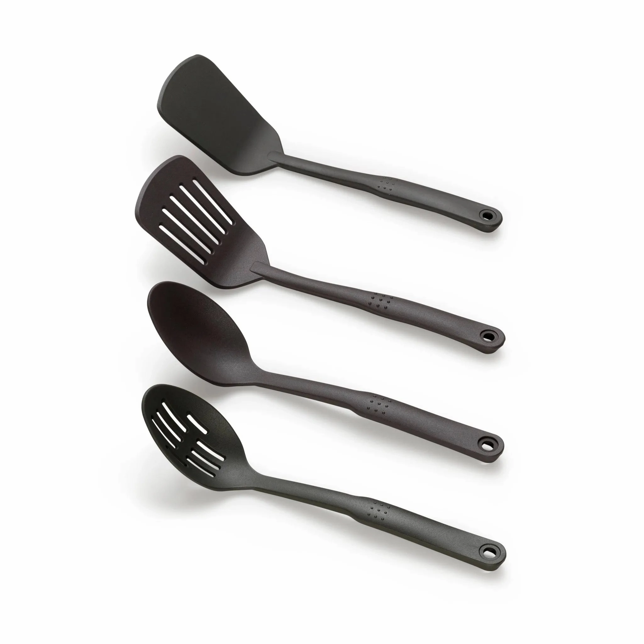 12pc Simply Cook Nonstick Cookware Set Charcoal With Lids- Black