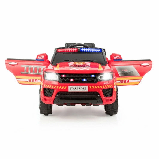 12V Kids Electric Ride on Car With Remote Control-Red