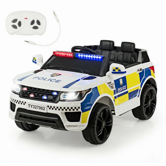 12V Kids Electric Ride on Car With Remote Control-White
