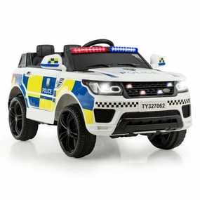 12V Kids Electric Ride on Car With Remote Control-White