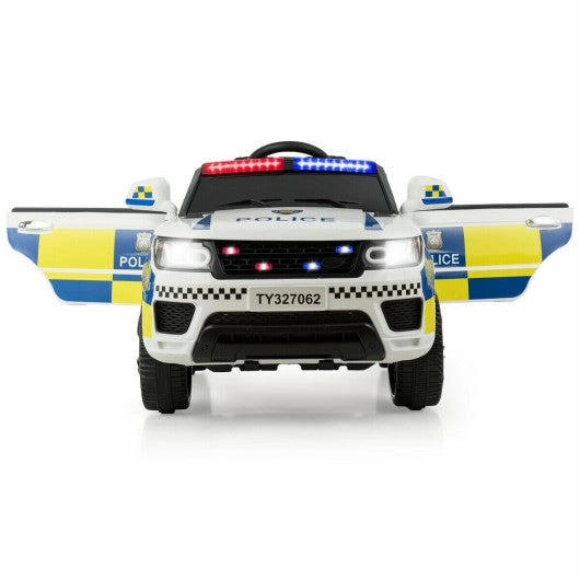12V Kids Electric Ride on Car With Remote Control-White