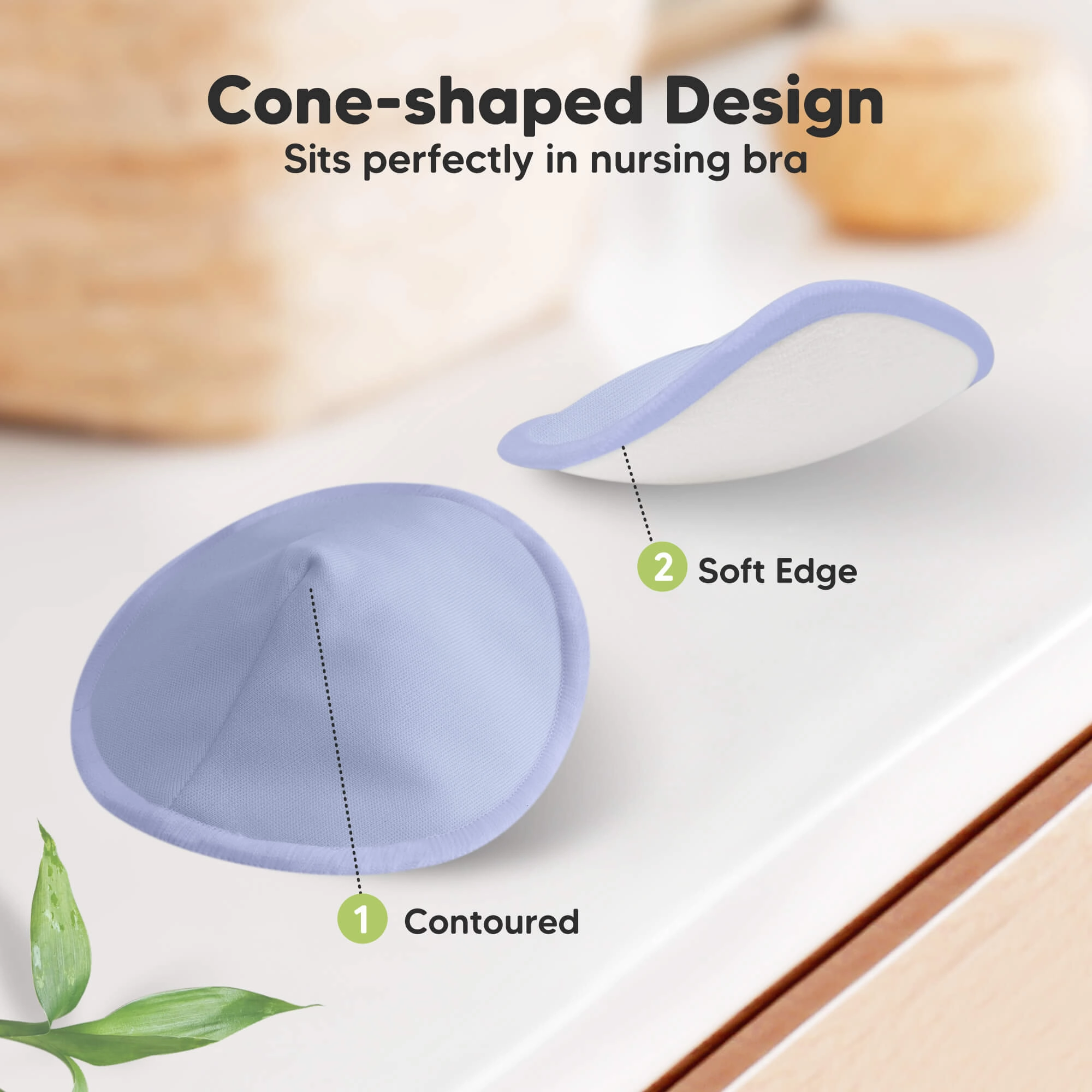 14-Pack Comfy Nursing Pads (Sweetheart)