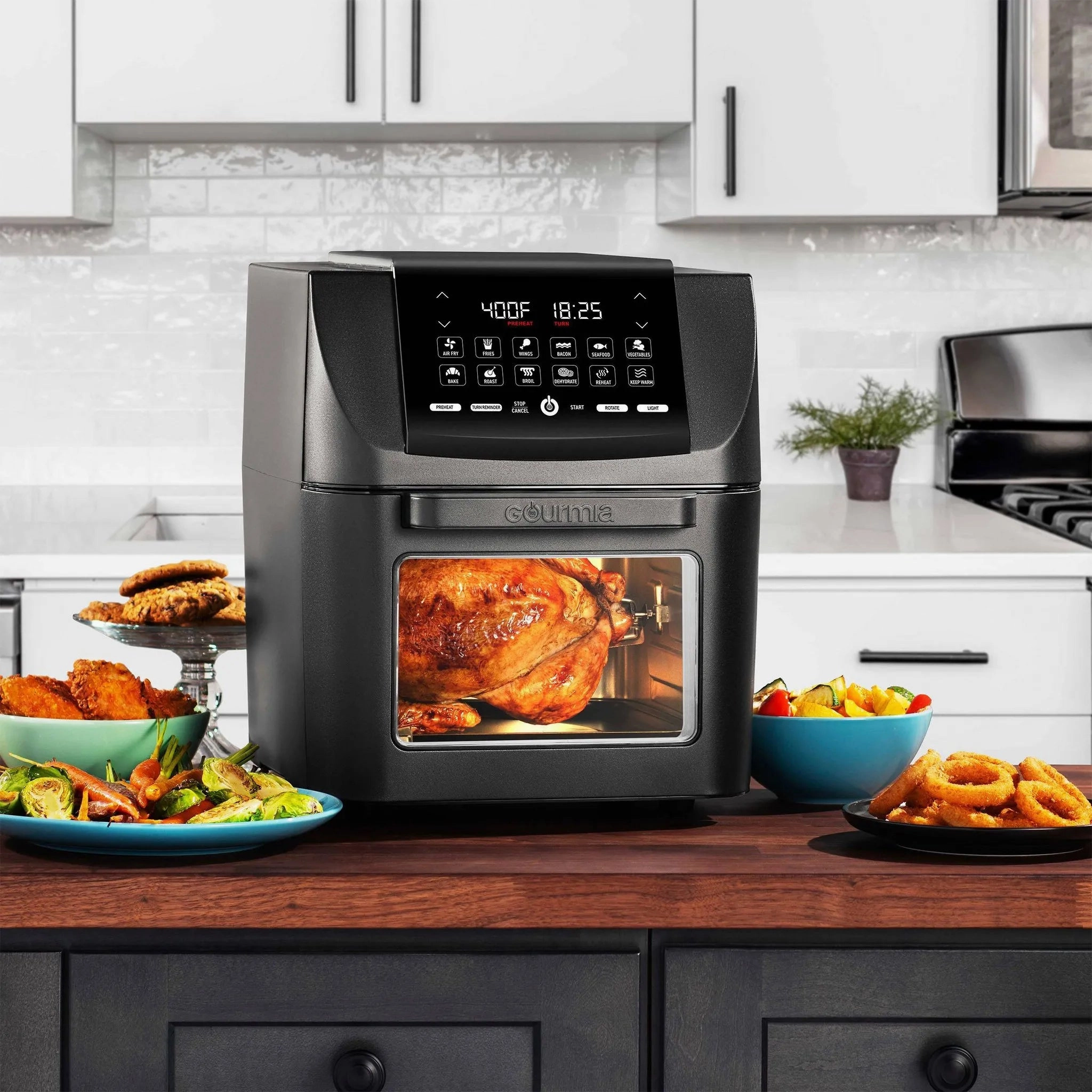 14qt All-in-One Digital Air Fryer, Oven, Rotisserie & Dehydrator