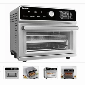 17L Digital Airfryer Toaster Oven With 13 Presets