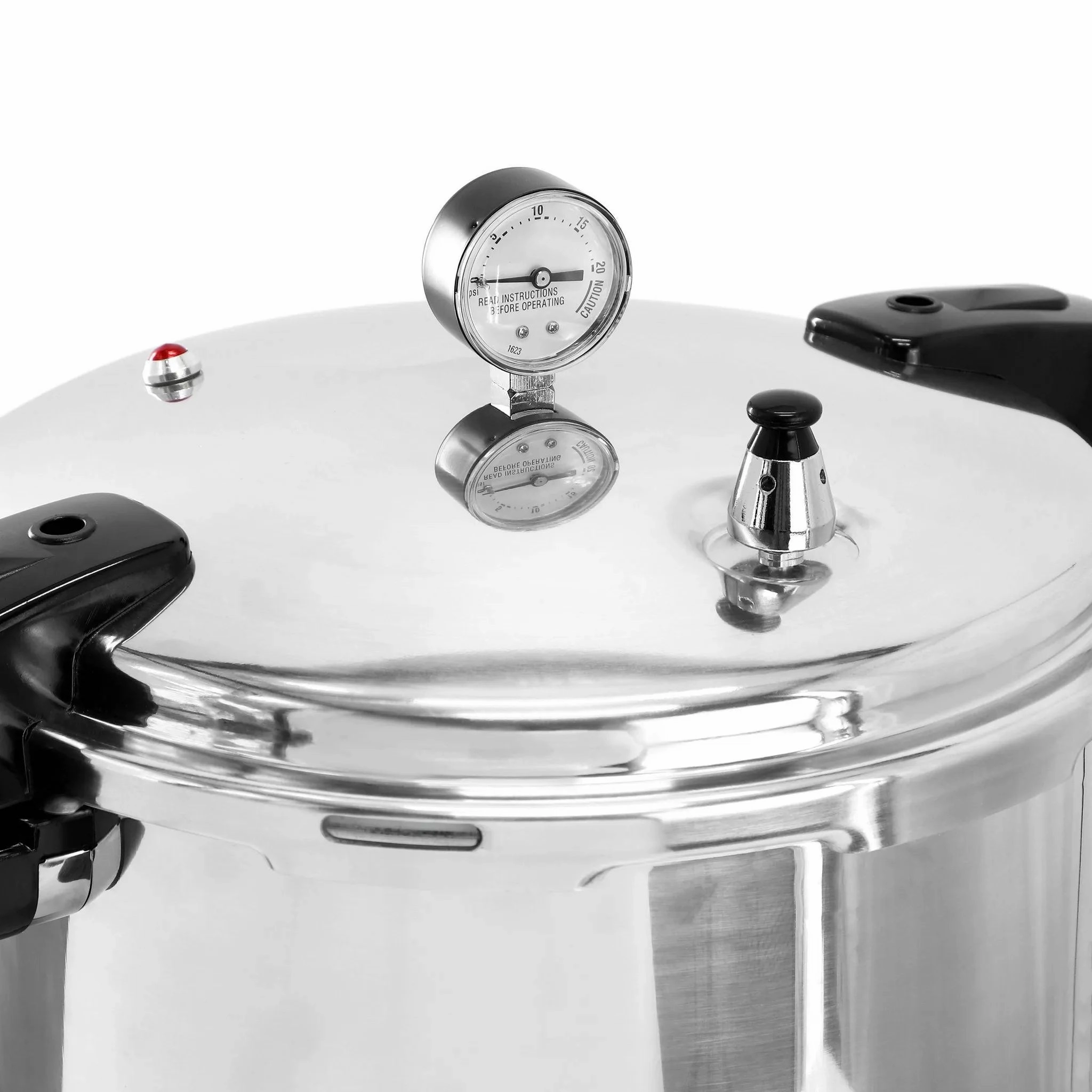 24qt Large Aluminum Stovetop Pressure Cooker/Canner
