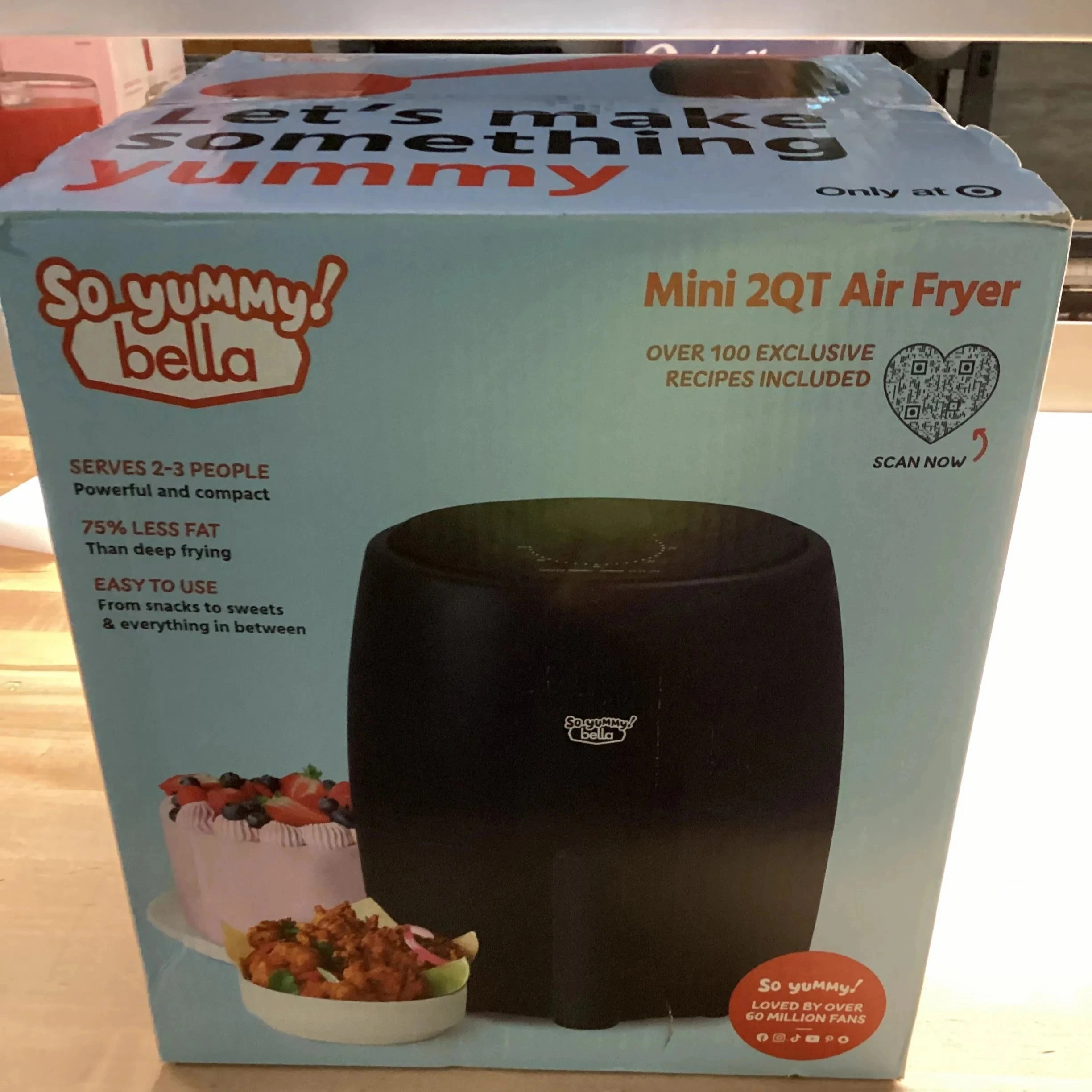 2.0qt Air Fryer Navy