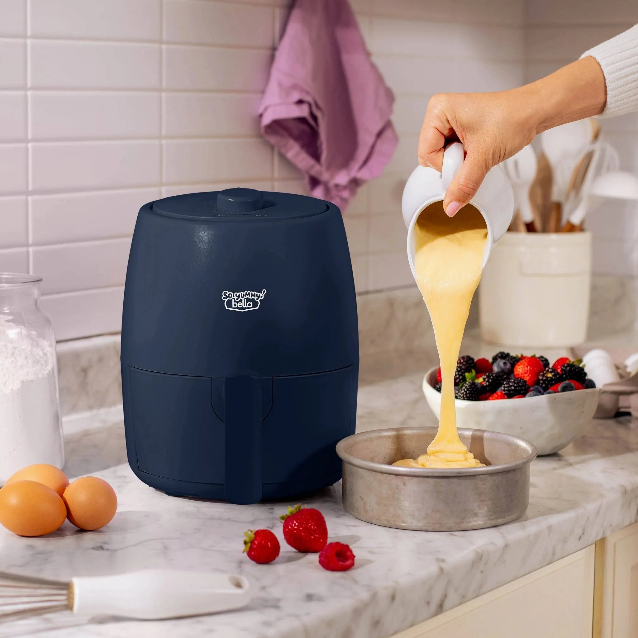 2.0qt Air Fryer Navy