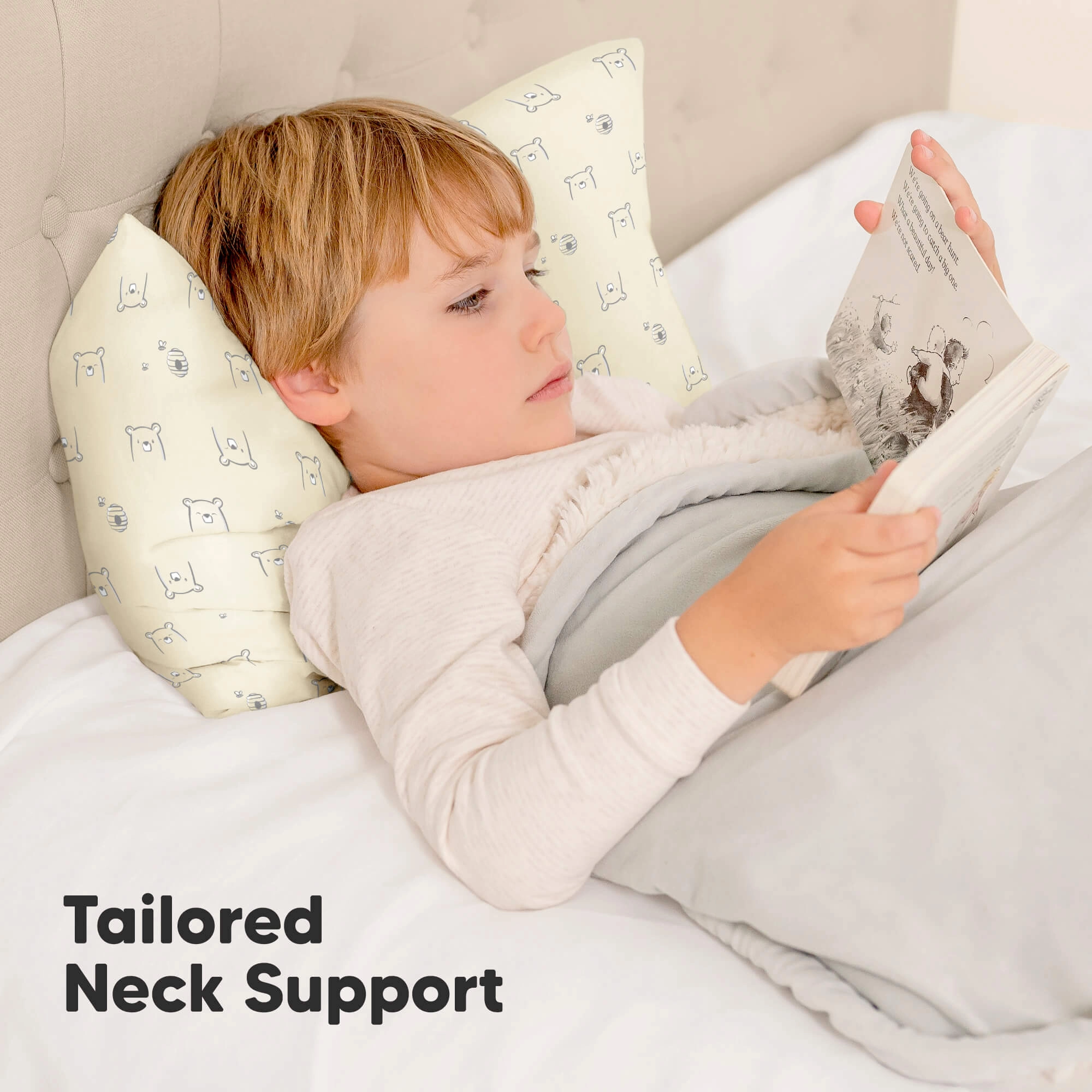 2-Pack Toddler Pillows (Bumble Bear)