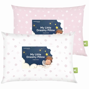 2-Pack Toddler Pillows (Daisy)