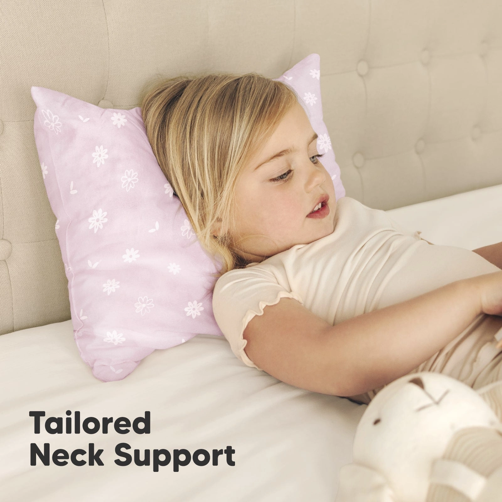 2-Pack Toddler Pillows (Daisy)