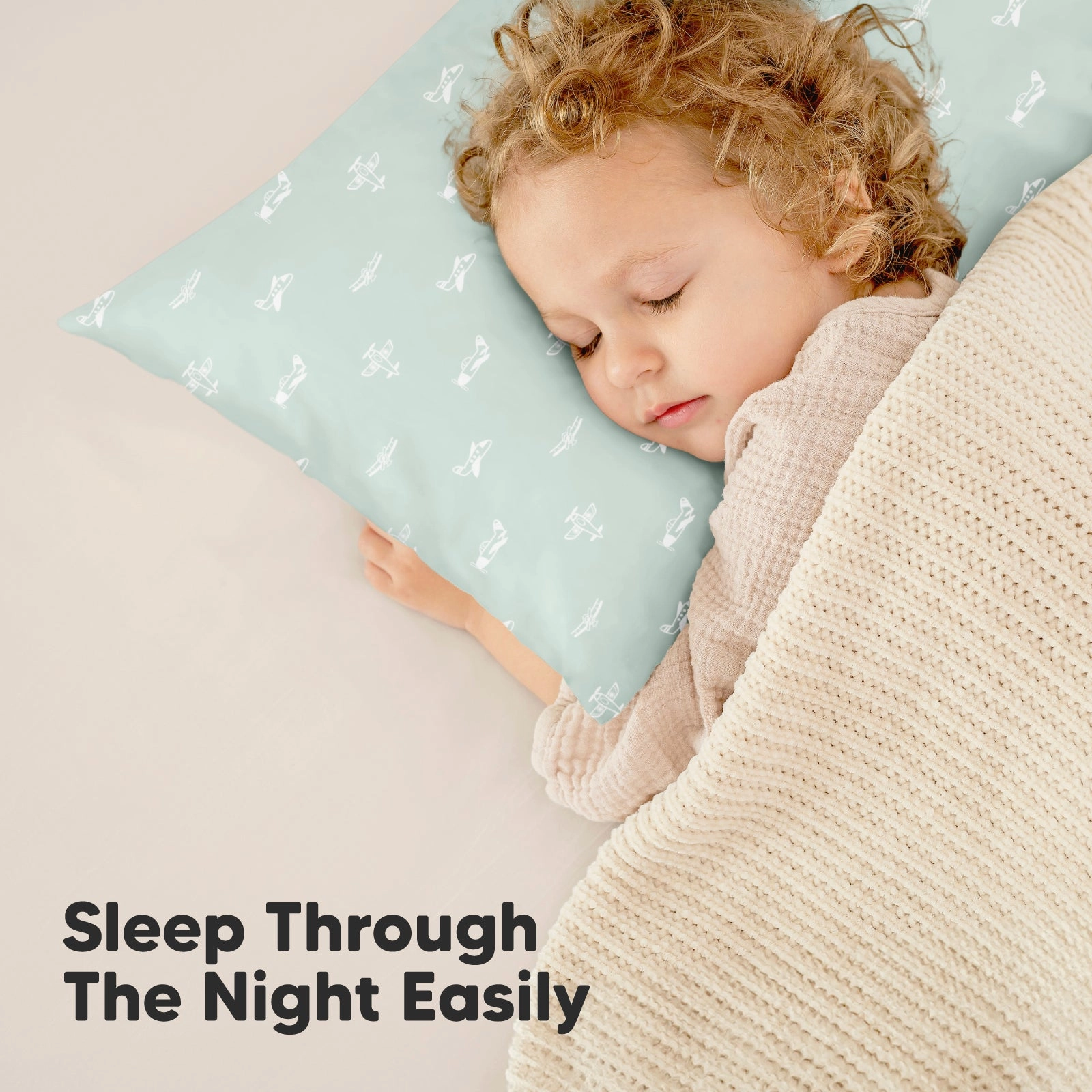 2-Pack Toddler Pillows (Planes)