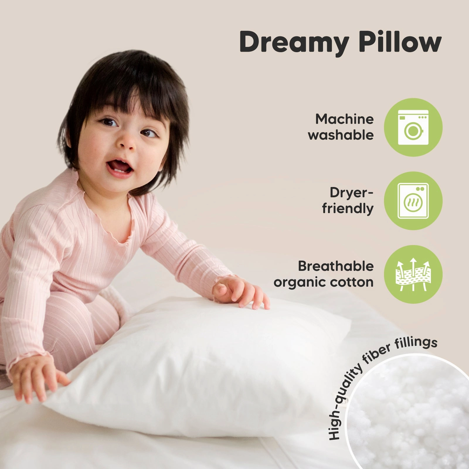 2-Pack Toddler Pillows (Planes)