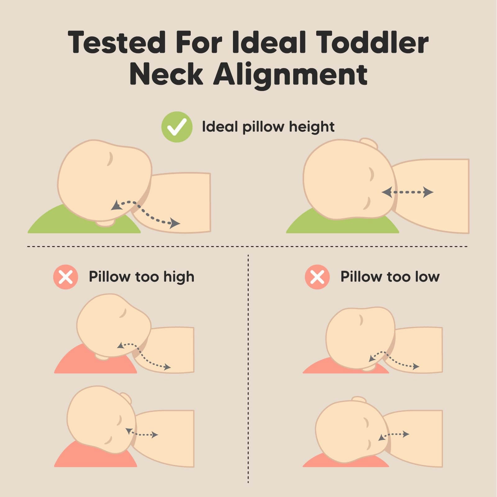 2-Pack Toddler Pillows (Spacecrafts)