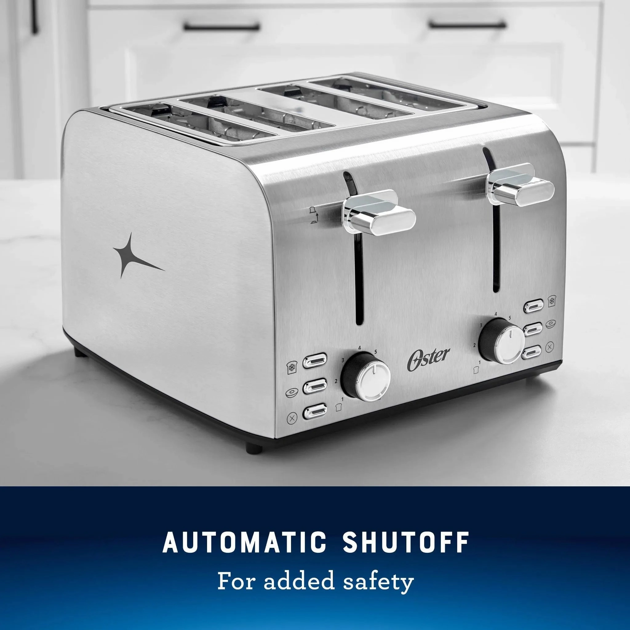 4-Slice Toaster Stainless Steel With Extra-Wide Slots