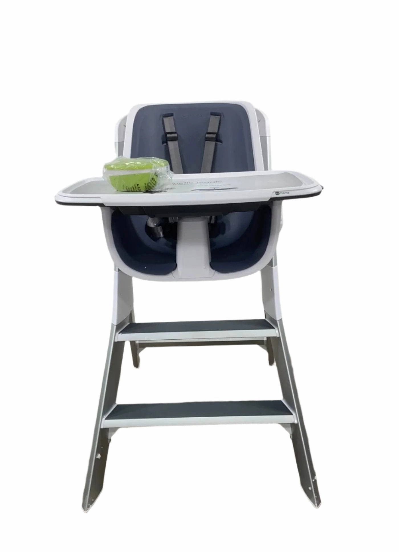 4moms High Chair, White and Grey