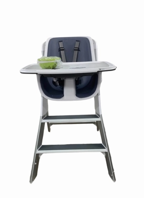 4moms High Chair, White and Grey
