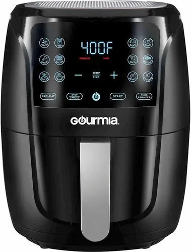 6-Qt Digital Air Fryer with Guided Cooking, Black GAF686, New, 13.2 H