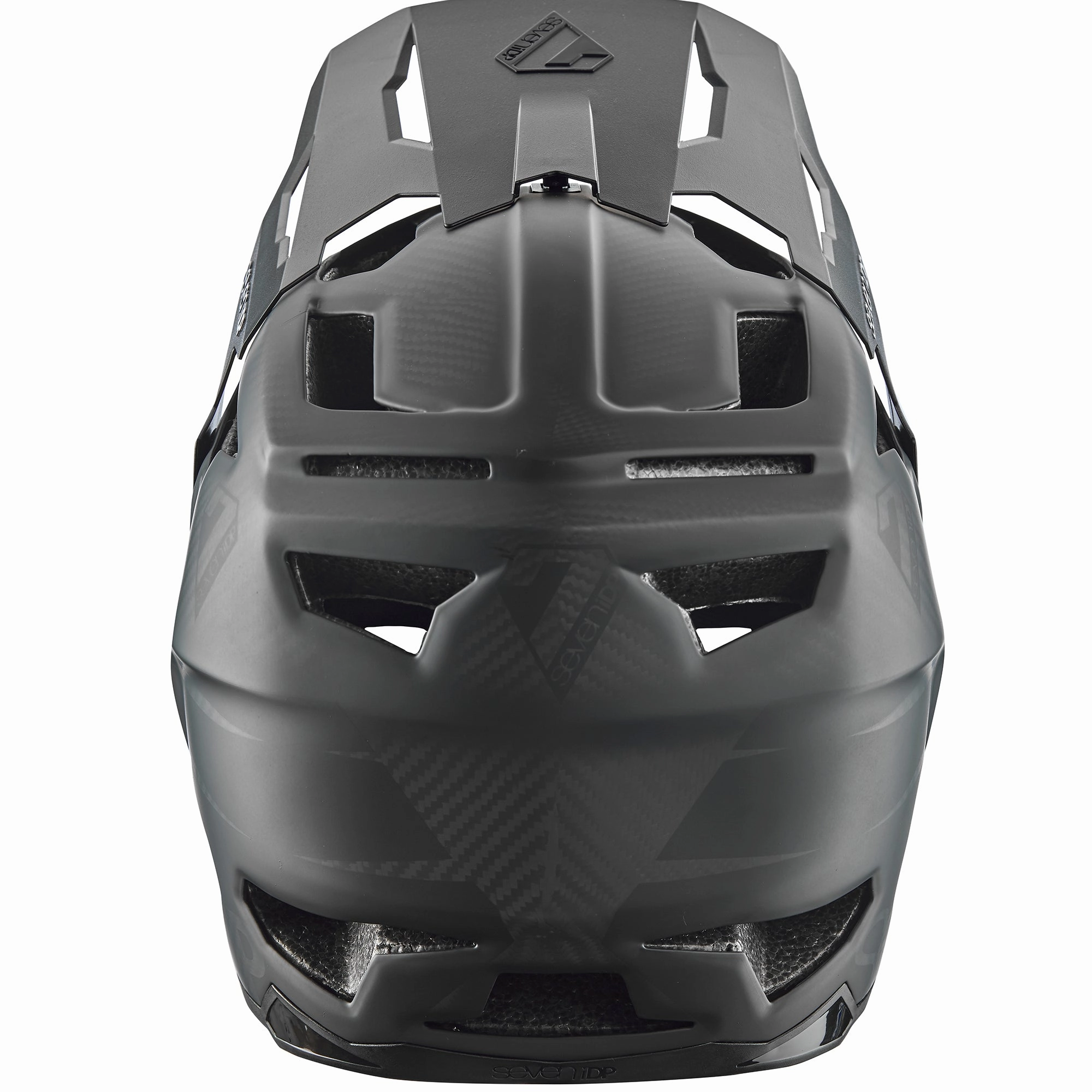 7 iDP Project 23 Carbon Full Face Helmet - Black-Raw Carbon