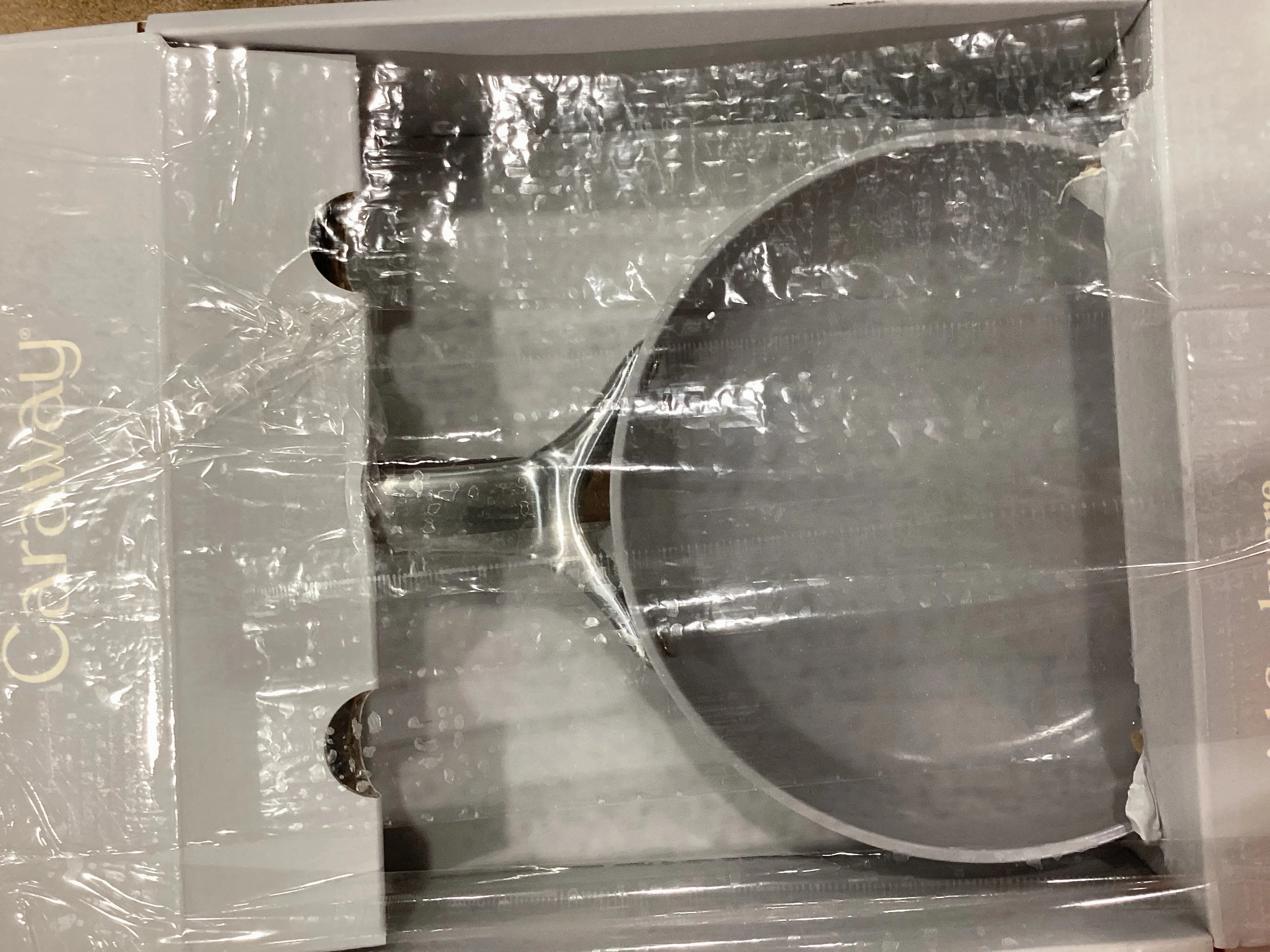 8" Mini Fry Pan Gray: Nonstick Ceramic, Stainless Steel Handle, Oven-Safe, Electric & Gas Compatible (See Description)