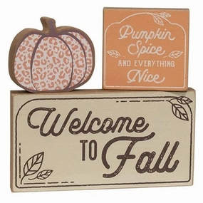 *3/Set Welcome to Fall Blocks