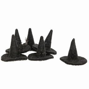 *6/Set Felted Witch Hat Bowl Filler