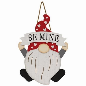 *Be Mine Gnome Hanging Wood Sign