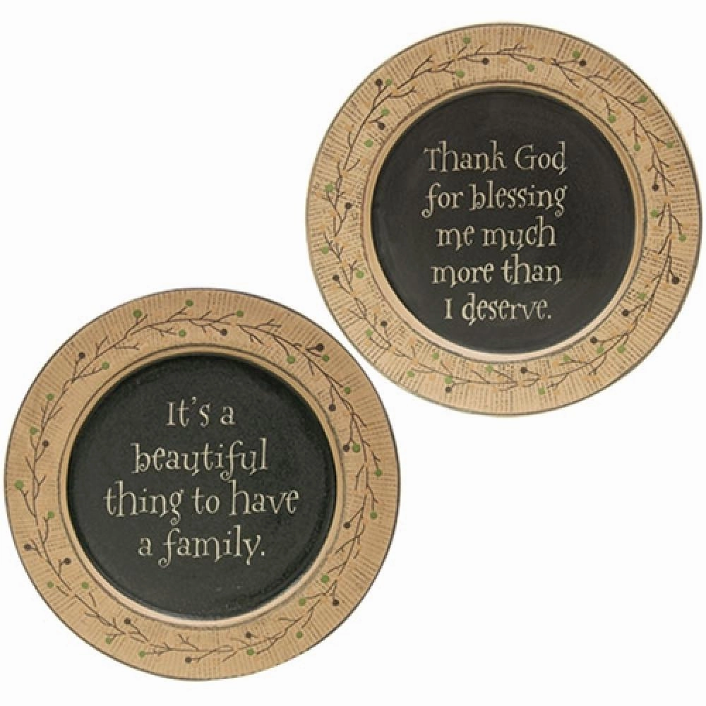 *Beautiful Berry & Vine Plate - 2 Asstd.