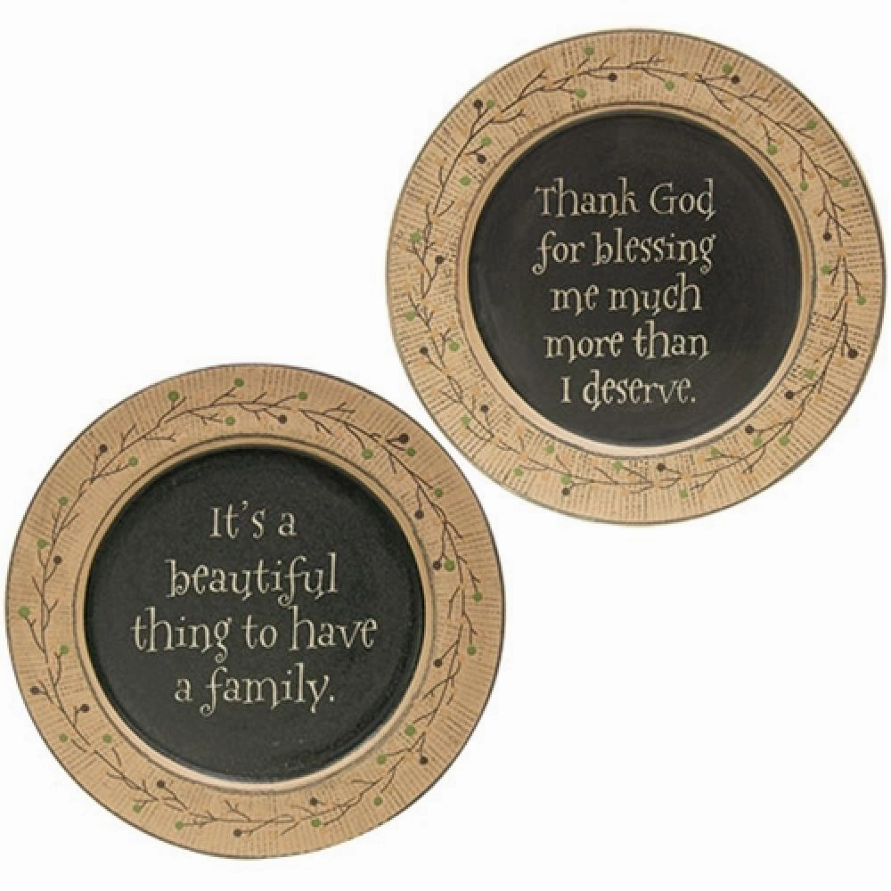 *Beautiful Berry & Vine Plate - 2 Asstd.