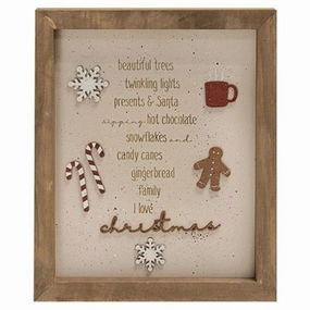 *Beautiful Trees Dimensional Framed Sign