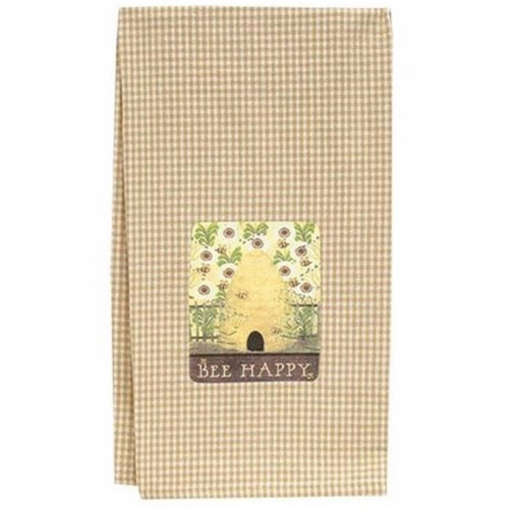 *Bee Happy Dish Towel
