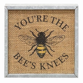 *Bee's Knees Metal Box Sign