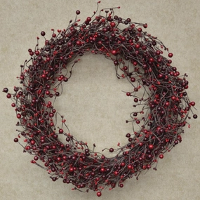 *Country Berry Wreath - 20"