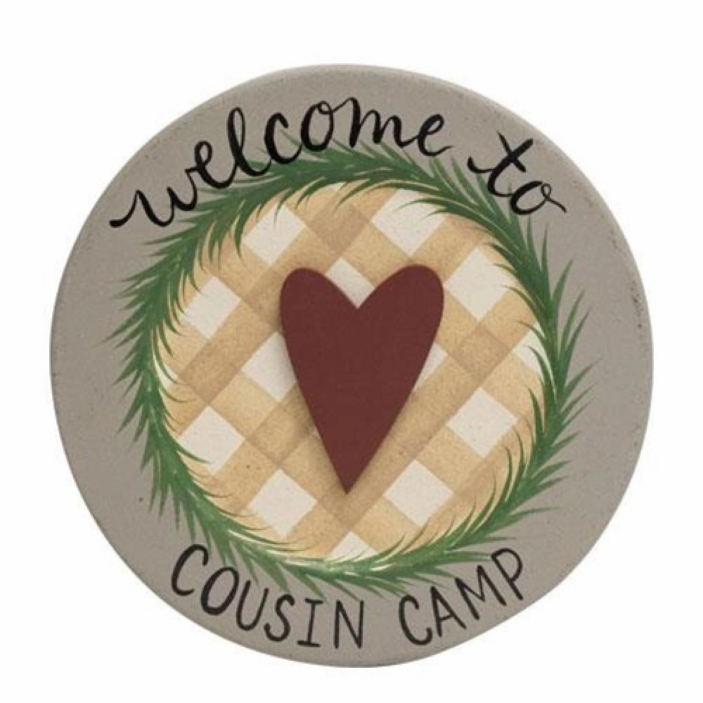 *Cousin Camp Plate