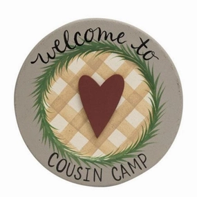 *Cousin Camp Plate