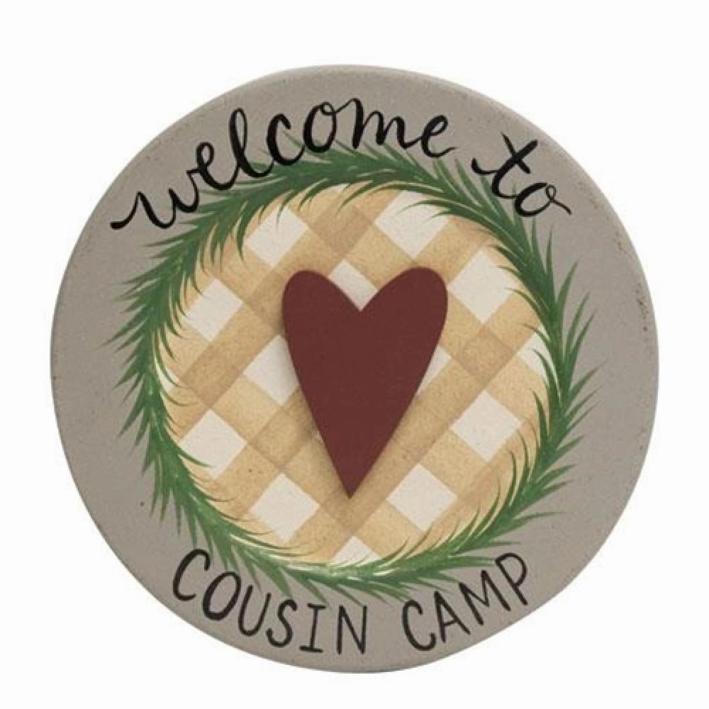 *Cousin Camp Plate
