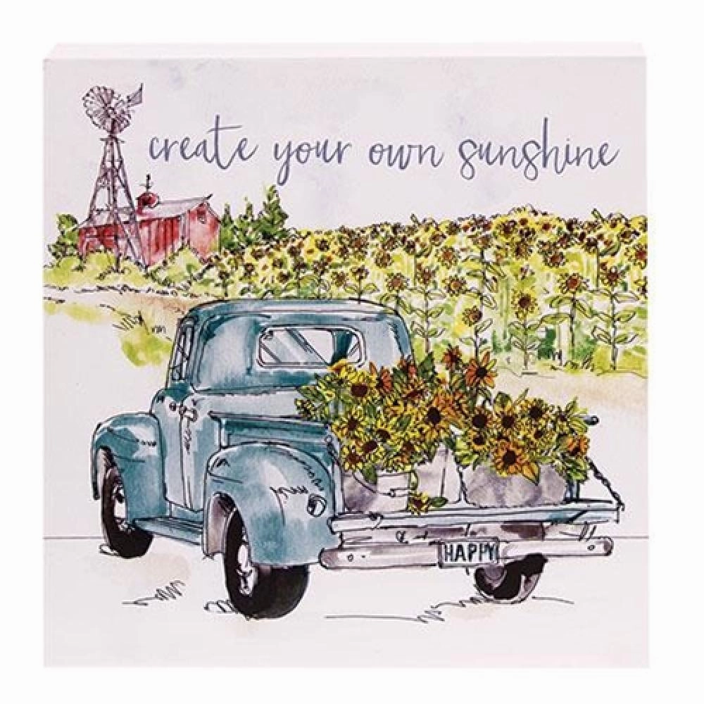 *Create Your Own Sunshine Box Sign