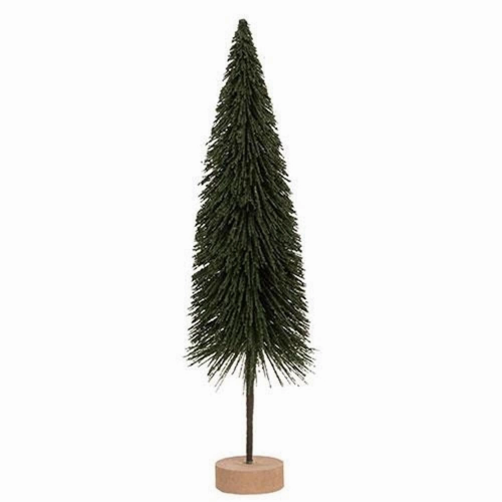*Dark Green Sisal Tree 12"