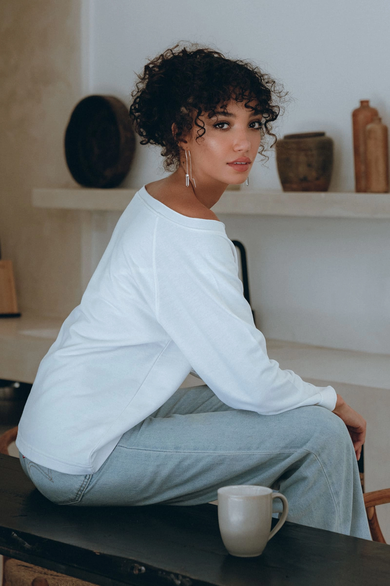 "Perfectly Imperfect" At Home Sweater