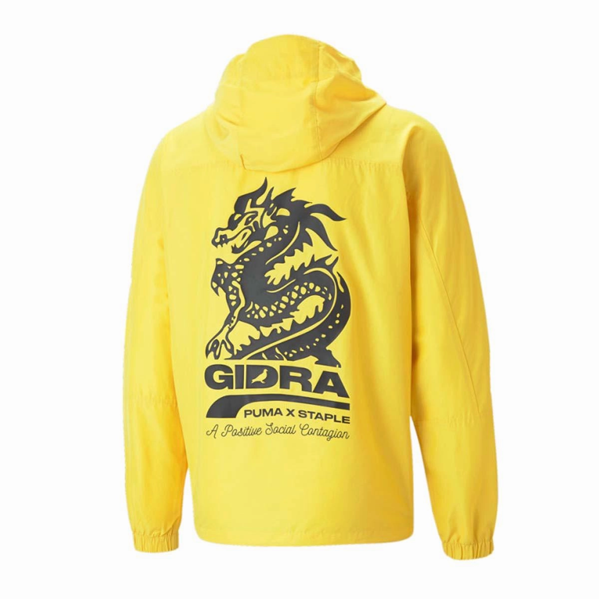   STAPLE Gidra Anorak Jacket 'Sun Ray Yellow'
