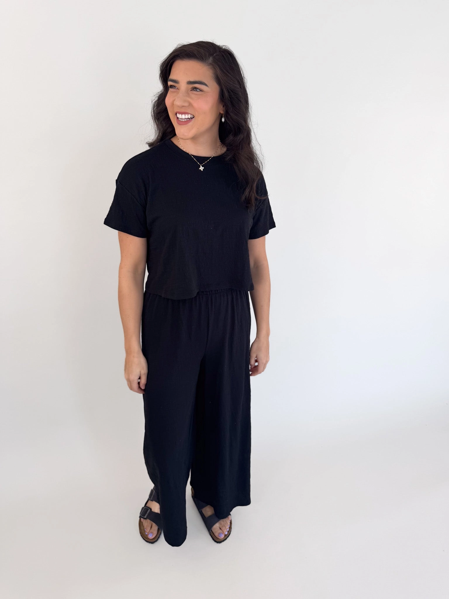 [Z SUPPLY] Sway Textured Cropped Tee