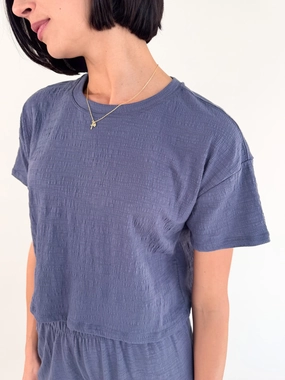 [Z SUPPLY] Sway Textured Cropped Tee