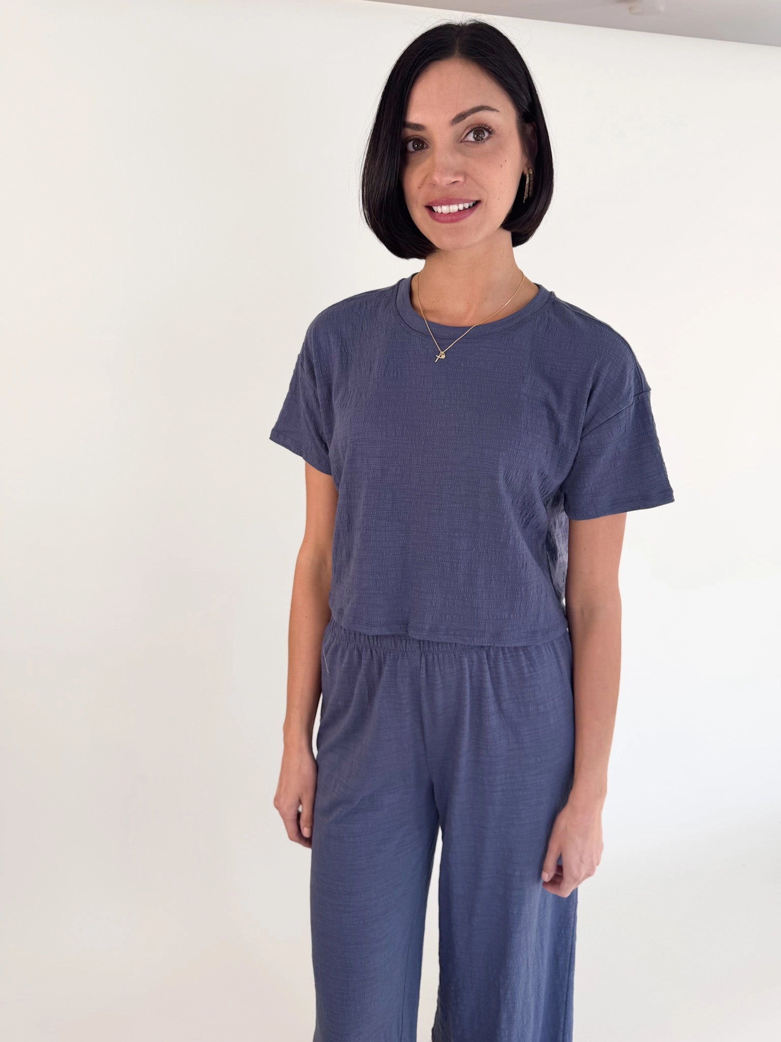 [Z SUPPLY] Sway Textured Cropped Tee