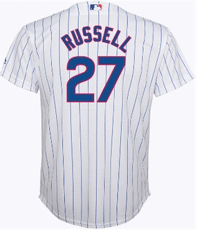 Addison Russell Chicago Cubs Youth Home Cool Base Replica Jersey By Majestic