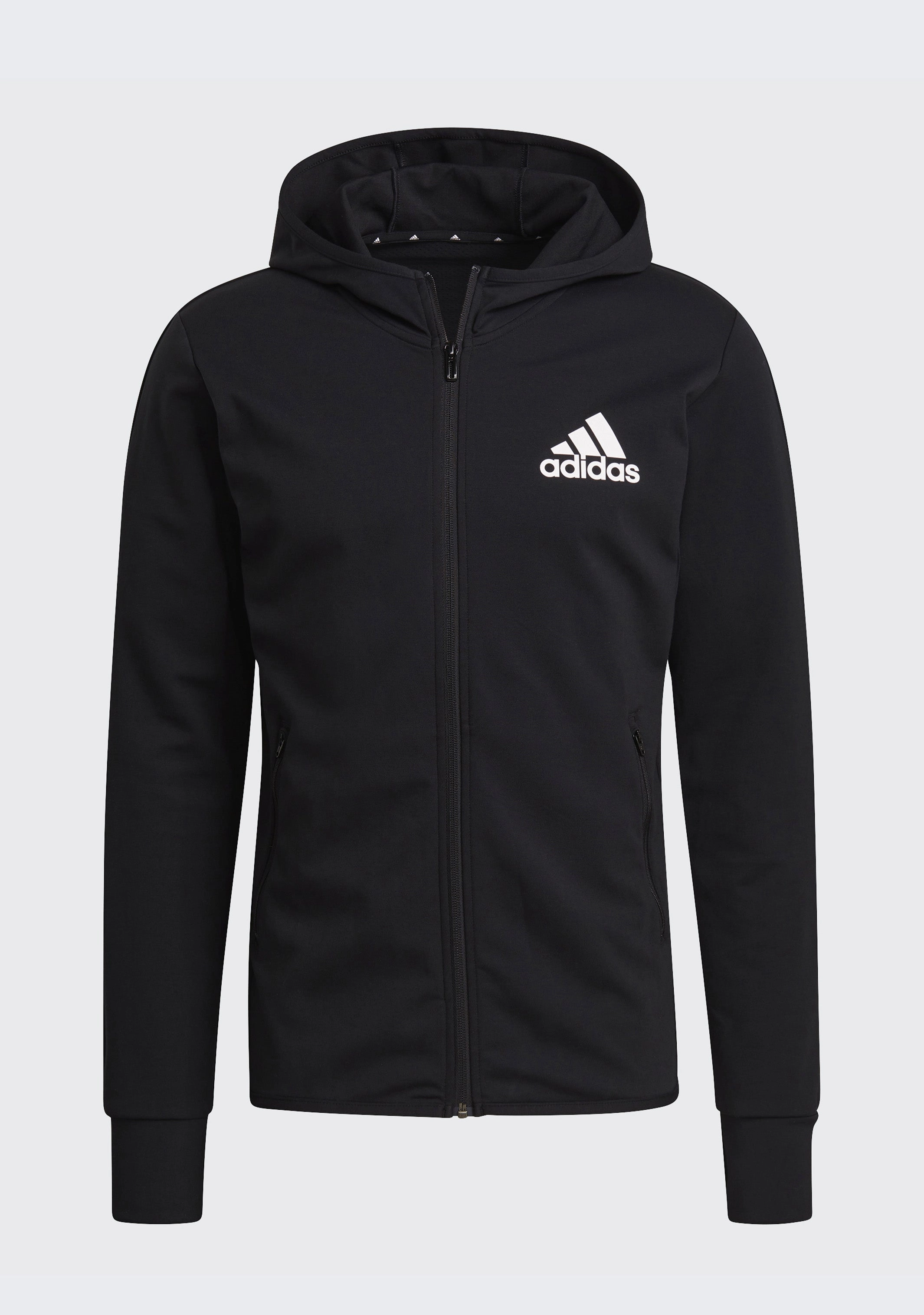 Adidas Men's Designed to Move Motion Full Zip Hoodie