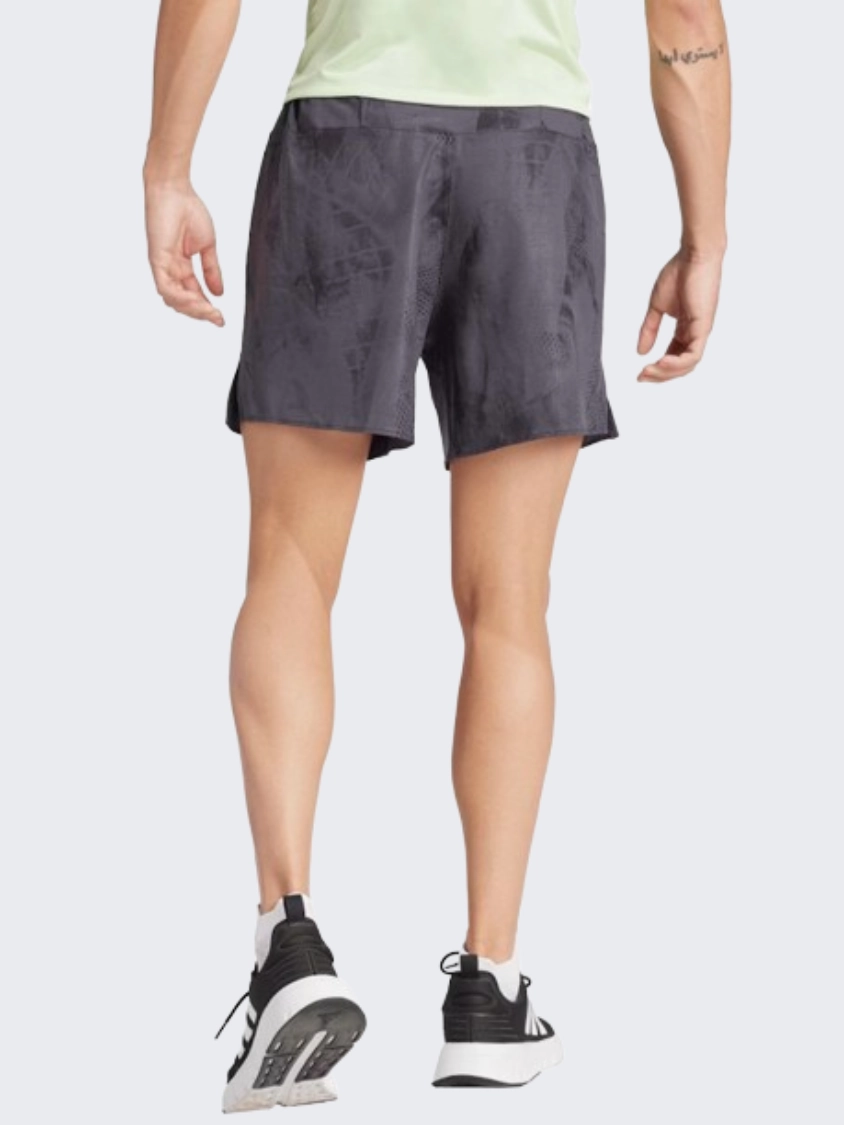 Adidas Ultimate Men Running Short Carbon/Black