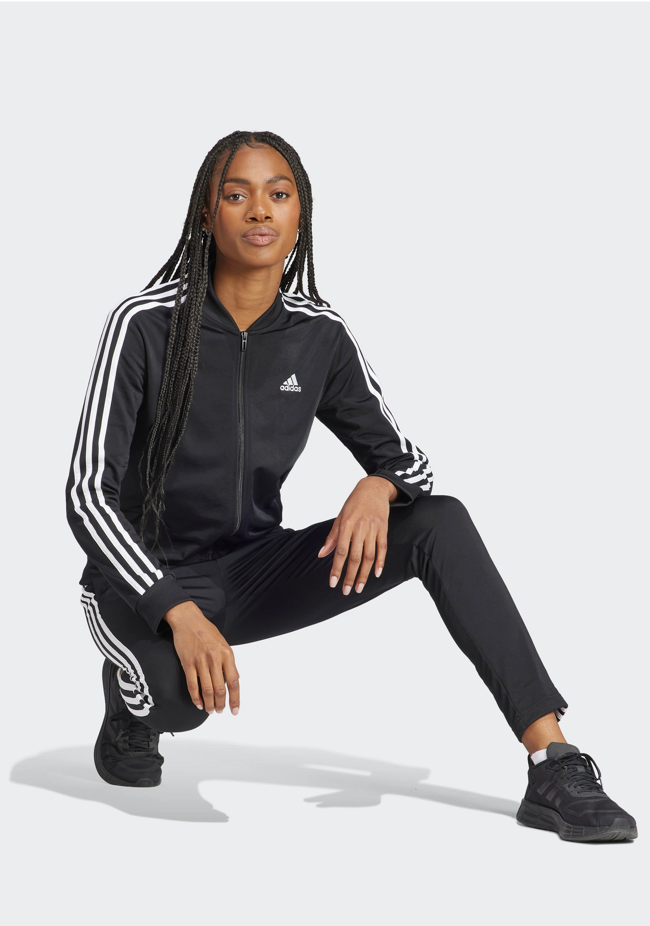 Adidas Women's Essentials 3-Stripes Tracksuit Set