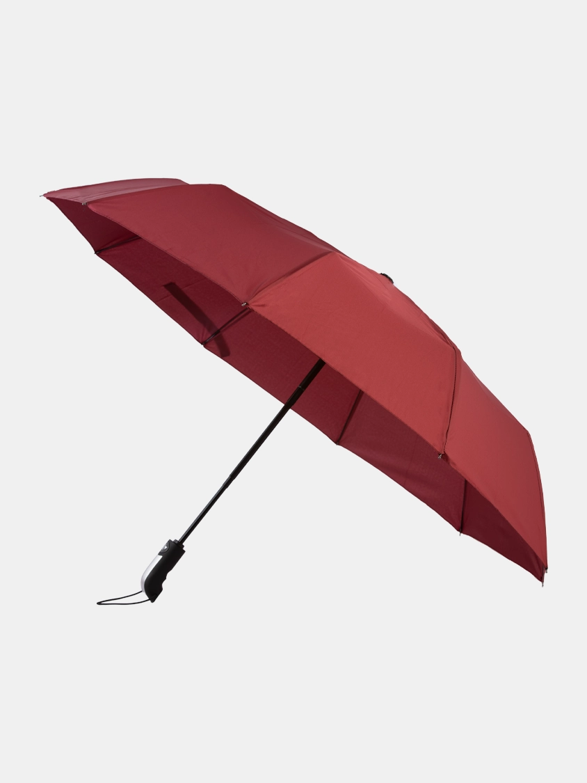 Aln Accessories Long Lifestyle Umbrella Black Navy/Red